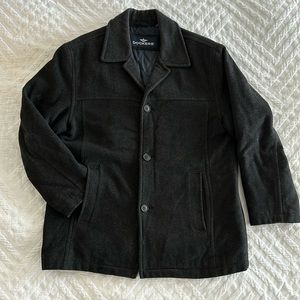 Dockers M wool coat with pockets